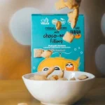 Хрупкави възглавнички за закуска без глутен и пълнеж от какаово-лешников крем.